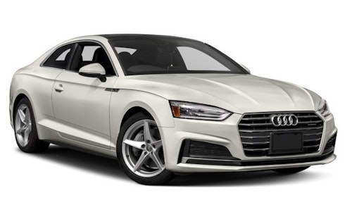 Auto raamfolie voor de Audi Audi A5 coupé.
