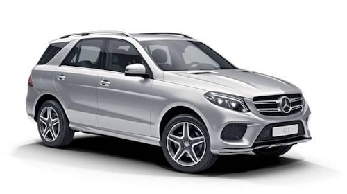 Auto raamfolie voor de Mercedes GLE SUV.