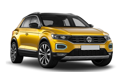 Auto raamfolie voor de Volkswagen T-Roc.