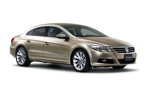 Auto raamfolie voor de Volkswagen Passat CC.