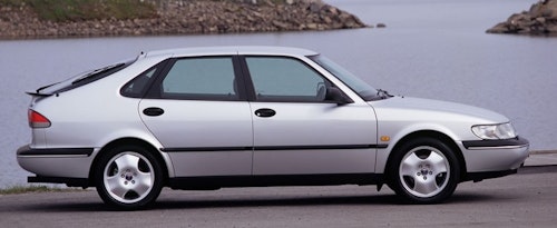 Auto raamfolie voor de SAAB 900.