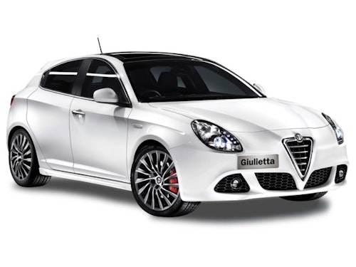 Auto raamfolie voor de Alfa Romeo Giuiletta.