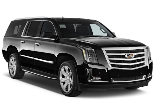 Auto raamfolie voor de Cadillac Escalade.