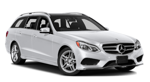 Auto raamfolie voor de Mercedes E-Klasse combi.