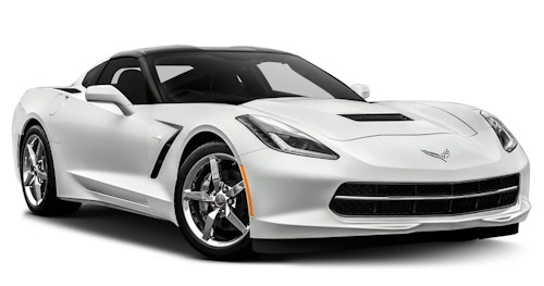 Auto raamfolie voor de Chevrolet Corvette