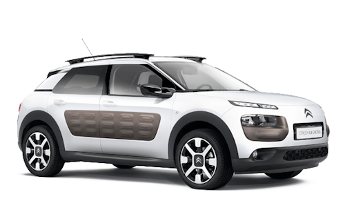 Auto raamfolie voor de Citroën C4 Cactus.