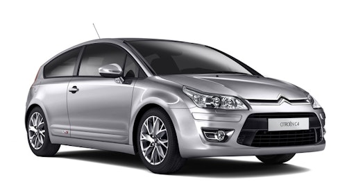Auto raamfolie voor de Citroën C4 3-deurs.