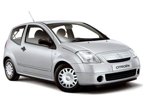 Auto raamfolie voor de Citroën C2 3-deurs.