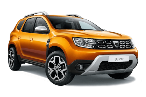 Auto raamfolie voor de Dacia Duster.