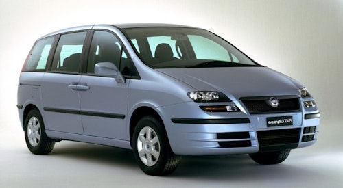 Auto raamfolie voor de Fiat Ulysse.