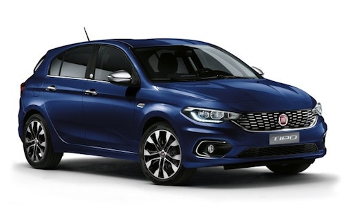 Auto raamfolie voor de Fiat Tipo 5-deurs.
