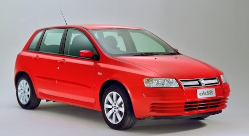 Auto raamfolie voor de Fiat Stilo 5-deurs.