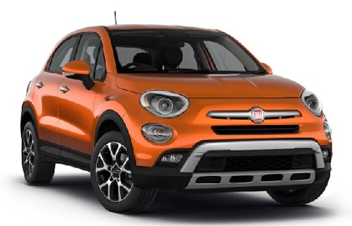 Auto raamfolie voor de Fiat 500X