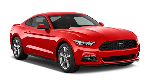 Auto raamfolie voor de Ford Mustang