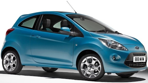 Auto raamfolie voor de Ford Ka 3-deurs