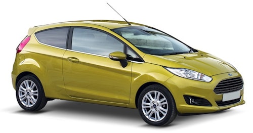 Auto raamfolie voor de Ford Fiesta 3-deurs