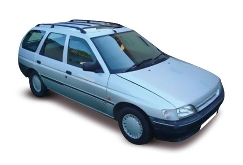 Auto raamfolie voor de Ford Escort