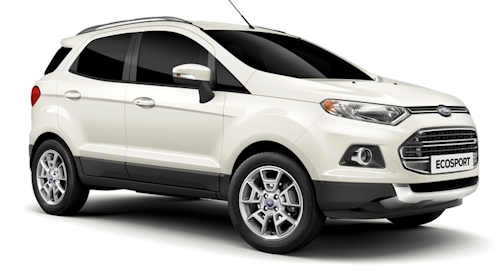 Auto raamfolie voor de Ford Ecosport
