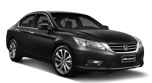 Auto raamfolie voor de Honda Accord sedan