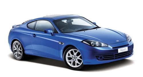 Raamen blinderen Hyundai Coupé