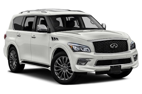 Auto raamfolie voor de Infiniti QX80