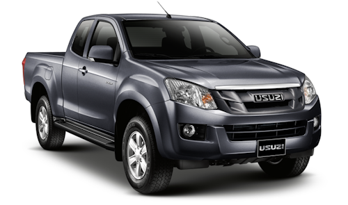 Auto raamfolie voor de Isuzu Extended Cab