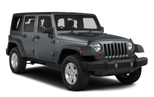 Auto raamfolie voor de Jeep Wrangler Unlimited