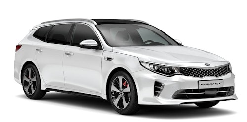 Auto raamfolie voor de Kia Optima Sportswagon