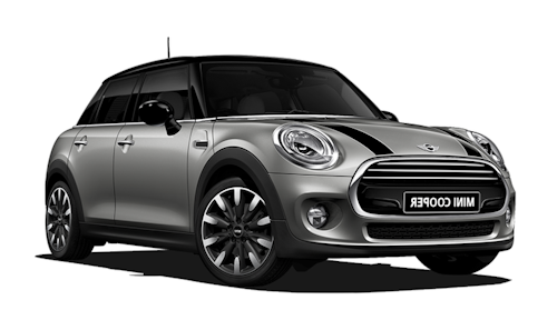 Auto raamfolie voor de Mini Cooper 5-deurs