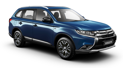 Auto raamfolie voor de Mitsubishi Outlander