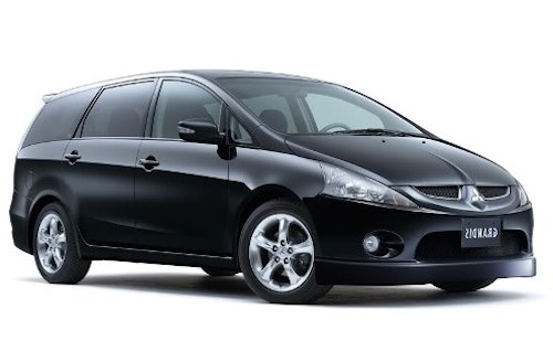 Auto raamfolie voor de Mitsubishi Grandis