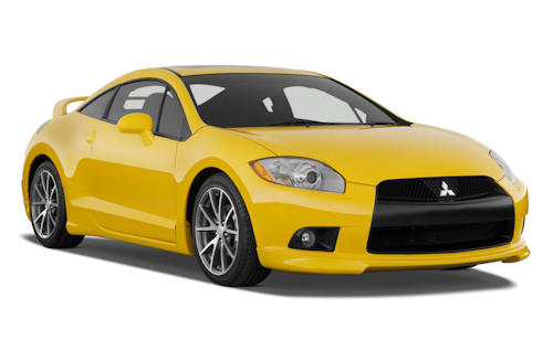 Auto raamfolie voor de Mitsubishi Eclipse