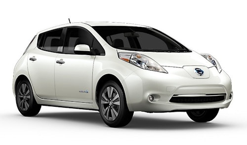 Auto raamfolie voor de Nissan Leaf