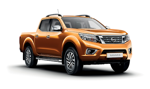 Auto raamfolie voor de Nissan Navara