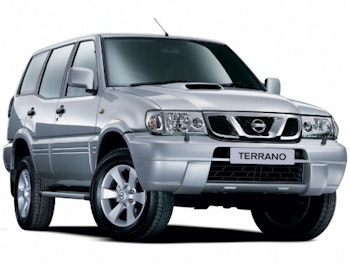 Raamen blinderen Nissan Terrano