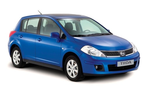 Auto raamfolie voor de Nissan Tiida
