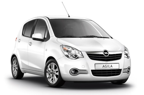 Auto raamfolie voor de Opel Agila