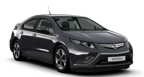 Auto raamfolie voor de Opel Ampera