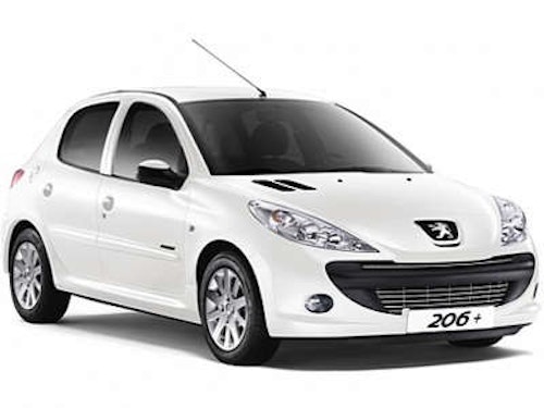 Auto raamfolie voor de Peugeot 206 5-deurs