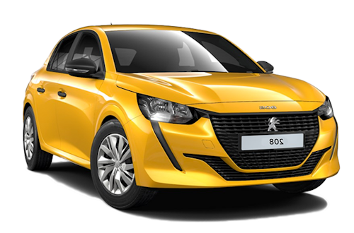 Auto raamfolie voor de Peugeot 208 5-deurs