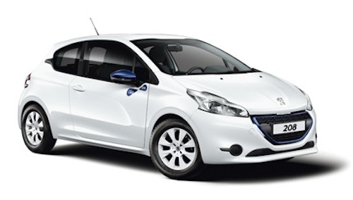Auto raamfolie voor de Peugeot 208 3-deurs