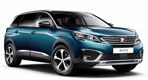 Auto raamfolie voor de Peugeot 5008