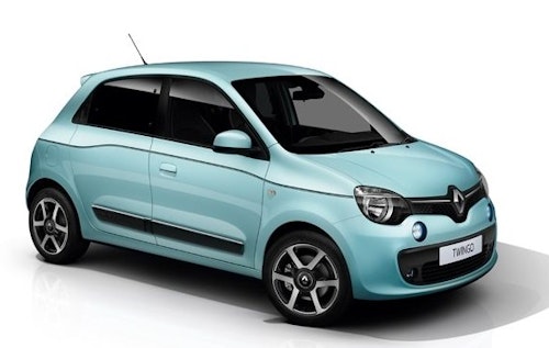 Auto raamfolie voor de Renault Twingo