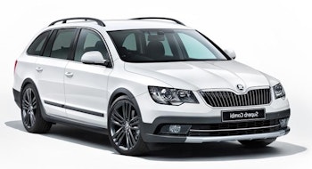 Raamen blinderen Skoda Superb Combi