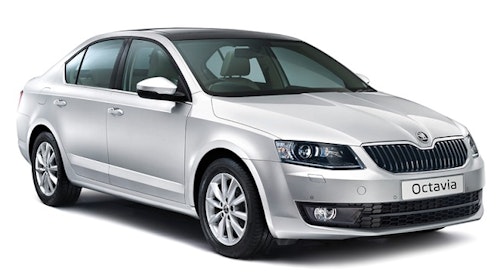 Auto raamfolie voor de Skoda Octavia hatchback