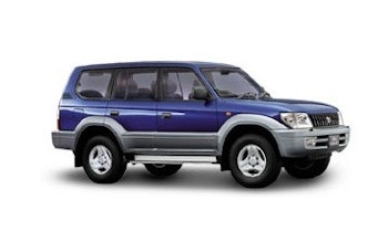 Raamfolie Toyota Land Cruiser 90