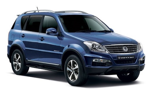 Auto raamfolie voor de Ssangyong Rexton
