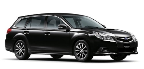 Auto raamfolie voor de Subaru Legacy combi