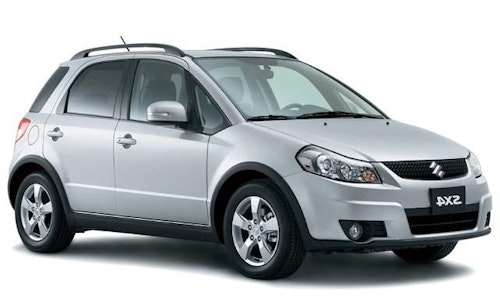 Auto raamfolie voor de Suzuki SX4