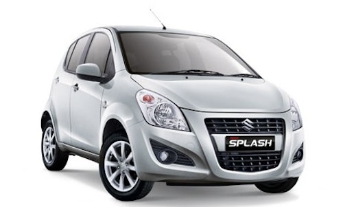 Auto raamfolie voor de Suzuki Splash